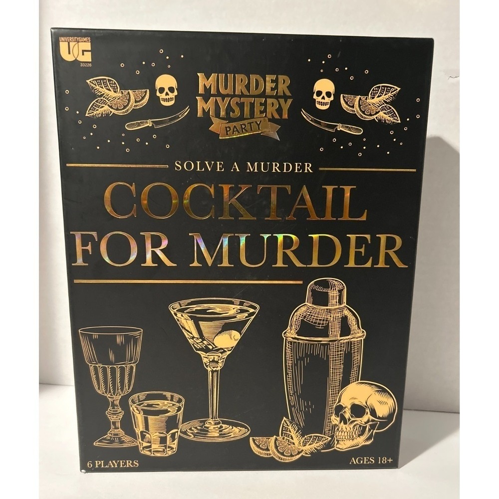 University Games Murder Mystery Party -‎ Cocktail for Murder